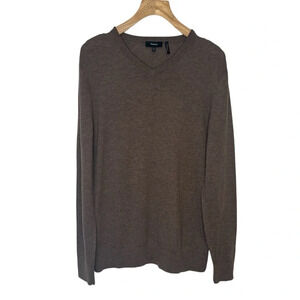 Theory men’s merino wool v-neck sweater , sz medium